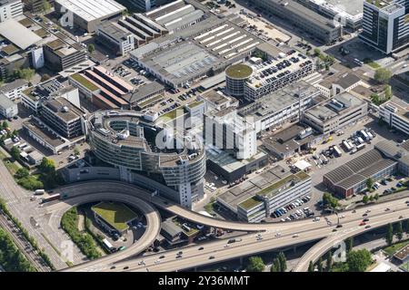 Werke der Mercedes Car Group in Unterturkheim bei Stuttgart. ANP/ Holland Height/ Aerovista Luftfotografie niederlande Out - belgien Out Stockfoto