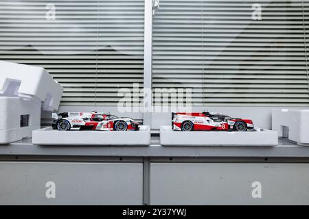 Oyama, Japon. September 2024. Toyota Gazoo Racing Illustration während der 6 Stunden von Fuji 2024, 7. Runde der FIA Langstrecken-Weltmeisterschaft 2024, vom 13. Bis 15. September 2024 auf dem Fuji Speedway in Oyama, Shizuoka, Japan - Foto Javier Jimenez/DPPI Credit: DPPI Media/Alamy Live News Stockfoto