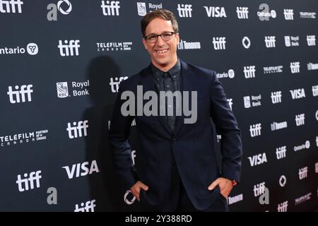 Toronto, Kanada. September 2024. Josh Greenbaum besucht die Premiere von will & Harper während des Toronto International Film Festivals 2024 in der Roy Thomson Hall in Toronto, Ontario, am 11. September 2024. (Foto: Arrush Chopra/NurPhoto) Credit: NurPhoto SRL/Alamy Live News Stockfoto