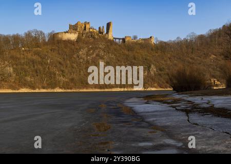 Schloss Bitov, Region Znojmo, Südmähren, Tschechische Republik Stockfoto