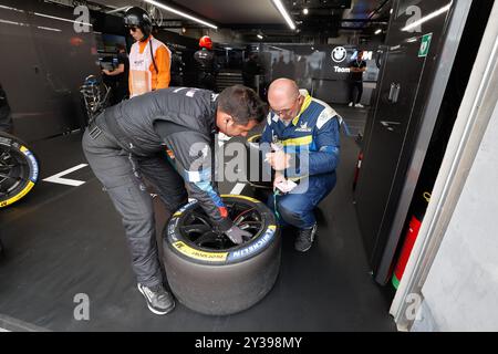 Oyama, Japon. September 2024. michelin Ingenieur, Porträt, während der 6 Stunden von Fuji 2024, 7. Runde der FIA-Langstrecken-Weltmeisterschaft 2024, vom 13. Bis 15. September 2024 auf dem Fuji Speedway in Oyama, Shizuoka, Japan - Foto Frédéric Le Floc'h/DPPI Credit: DPPI Media/Alamy Live News Stockfoto