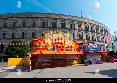 Nazi Congress Hall Nürnberg Kongresshalle Nazi Party Rallye Grounds Reichsparteitagsgelände Nürnberg Nürnberg Germany Europe Amusement Park Stockfoto