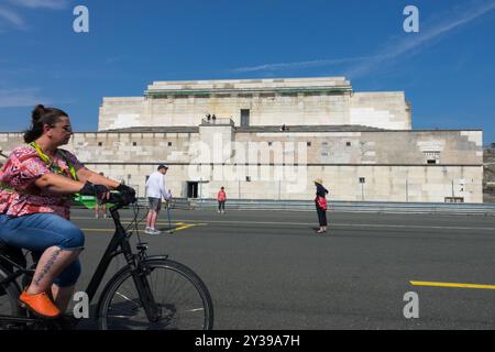 Zeppelinfeld Nürnberg Zeppelin Field Nazi Tribune Grandstand Stadium, Nürnberg Deutschland Europa Stockfoto