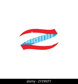 Modernes Z-Letter-Logo Stock Vektor