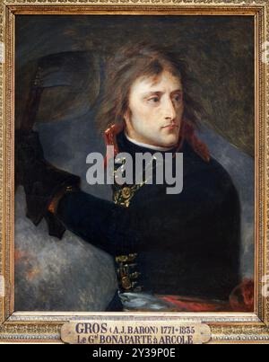 Bonaparte auf der Brücke von Arcole (15. November 1796), 1796, Öl auf Leinwand, Antoine-Jean GROS, Paris, 1771 - Meudon, 1835, Musée du Louvre, Paris, Fran Stockfoto