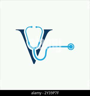 Business-Logo für Gesundheit und Medizintechnik Stock Vektor