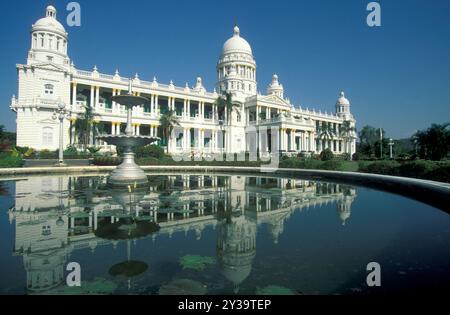 Das Lalitha Maham Palace Hotel in der Stadt Mysore in der Provinz Karnataka in Indien. Indien, Mysore, März 1998 Stockfoto