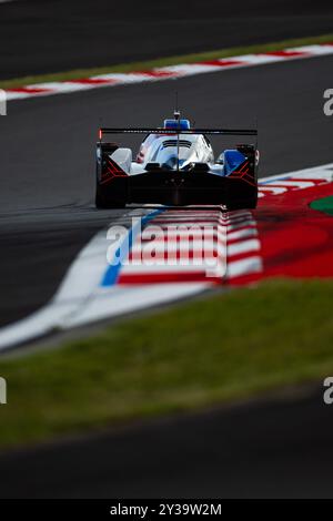 Oyama, Shizuoka, Japan, 13.09.2024, 20 VAN DER LINDE Sheldon (zaf), FRIJNS Robin (nld), RAST Rene (ger), BMW M Team WRT, BMW Hybrid V8 #20, Hypercar, Action während der 6 Stunden von Fuji 2024, 7. Runde der FIA Langstrecken-Weltmeisterschaft 2024, vom 13. Bis 15. September 2024 auf dem Fuji Speedway in Oyama, Shizuoka, Japan Stockfoto