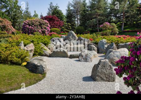 Japanischer Park. Krasnodar. Russland Stockfoto