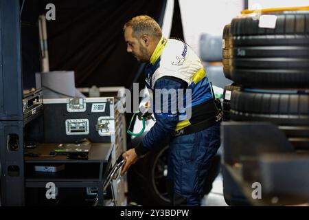 Oyama, Japon. September 2024. michelin Ingenieur, Porträt, während der 6 Stunden von Fuji 2024, 7. Runde der FIA-Langstrecken-Weltmeisterschaft 2024, vom 13. Bis 15. September 2024 auf dem Fuji Speedway in Oyama, Shizuoka, Japan - Foto Frédéric Le Floc'h/DPPI Credit: DPPI Media/Alamy Live News Stockfoto