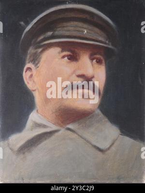 Porträt von Joseph Stalin (1879-1953), 1945. Private Sammlung. Stockfoto