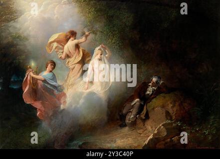 Beethovens Vision, 1882. Private Sammlung. Stockfoto