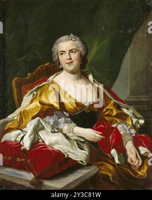 Louise &#xc9;lisabeth von Frankreich (1727-1759), Herzogin von Parma, 1750er Jahre Gefunden in der Sammlung des Museo Fondazione Cariparma. Stockfoto