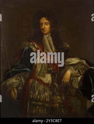 Porträt von Laurence Hyde (1641–1711), 1. Earl of Rochester. Private Sammlung. Stockfoto