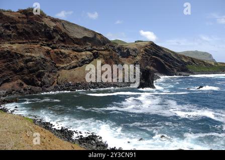 Porto Afonso, Graciosa Stockfoto