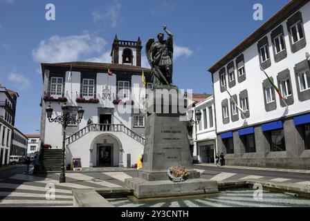 Camara Municipal in Ponta Delgada, Sao Miguel Stockfoto