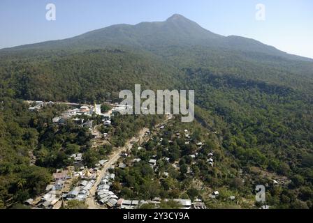 Mount Popa, Myanmar, Asien Stockfoto