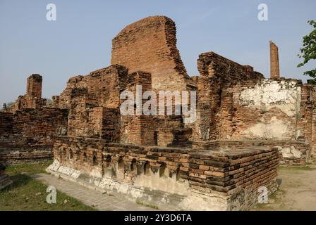 Wat Mahathat, Ayutthaya, Thailand, Asien Stockfoto