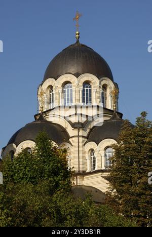 Russisch-orthodoxe Kirche der Verkündigung, Wilna, Litauen, Europa Stockfoto