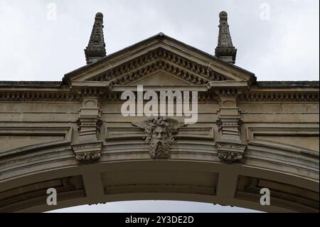 Detail, Archway, York Street, Bath, England, Großbritannien Stockfoto