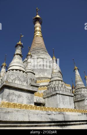 Pagode in Inwa, Myanmar, Asien Stockfoto