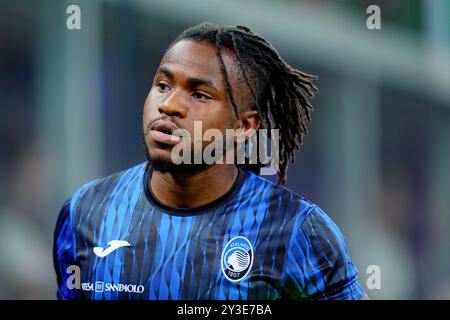 Mailand, Italien. 30. August 2024. Atalanta Ademola Lookman während des Fußballspiels der Serie A zwischen Inter und Atalanta im San Siro Stadion in Mailand, Norditalien - Freitag, 30. August 2024. Sport - Fußball . (Foto: Spada/Lapresse) Credit: LaPresse/Alamy Live News Stockfoto