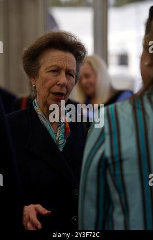 13. September 2024 HRH Princess Royal besucht die 55. Annual Boat Show in Southampton England UK Credit/Caron Watson/Alamy Live News. Stockfoto
