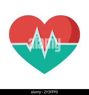 Wunderschöne Vector Hearts, modernes und minimalistisches Icon-Design. Stock Vektor