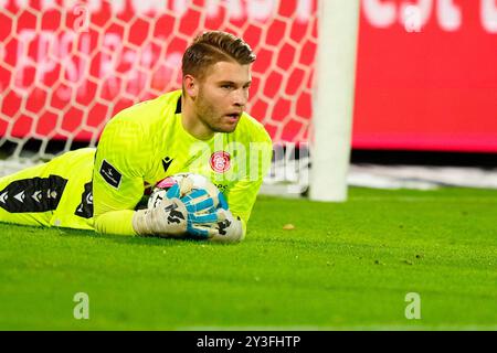 Aalborg, Dänemark. September 2024. Superliga-Spiel zwischen AAB und Lyngby Boldklub im Aalborg Portland Park am Freitag, 13. September 2024. (Foto: Henning Bagger/Scanpix 2024) Credit: Ritzau/Alamy Live News Stockfoto