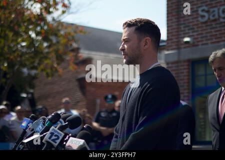 Justin Timberlake Sag Harbor Stockfoto