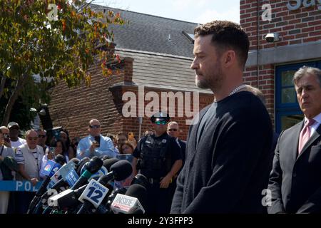 Justin Timberlake Sag Harbor Stockfoto