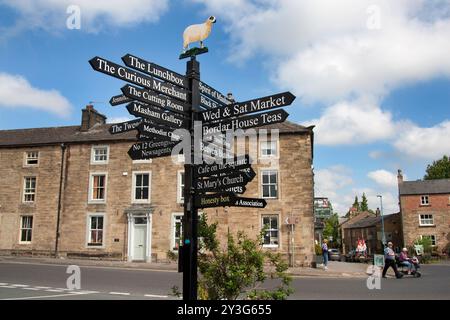 Masham Nr Leyburn, Wensleydale, N. Yorkshire, England Stockfoto