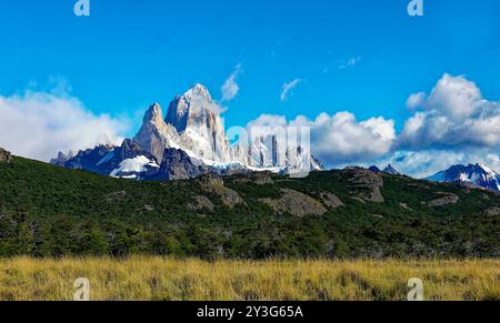 Loma del Pliegue in der Nähe von El Chalten Patagonien Argentinien. Stockfoto