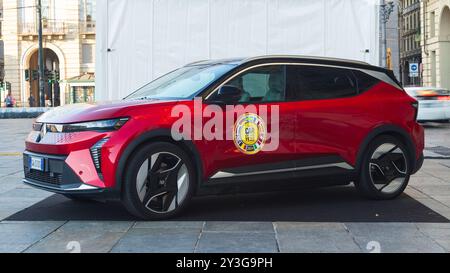 Turin, Italien. September 2024. Renault Scenic, Auto des Jahres 2024, auf der Turin Car Show 2024 Credit: Marco Destefanis/Alamy Live News Stockfoto