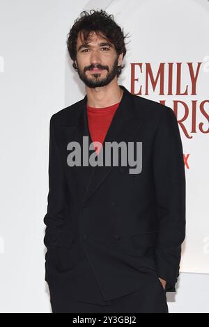 Roma, Latium. September 2024. Eugenio Franceschini während der Emily in Paris 4. Staffel roter Teppich. Rom (Italien), 10. September 2024 AllShotLive-Guthaben: SIPA USA/Alamy Live News Stockfoto