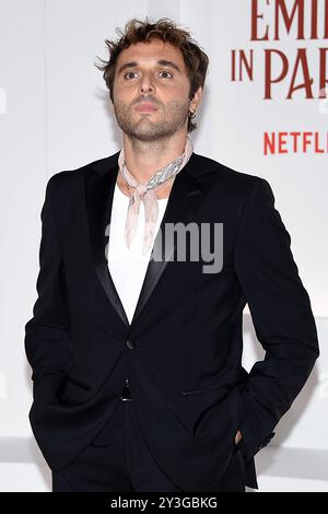 Roma, Latium. September 2024. Flavio Furno während der Emily in Paris 4. Staffel roter Teppich. Rom (Italien), 10. September 2024 AllShotLive-Guthaben: SIPA USA/Alamy Live News Stockfoto