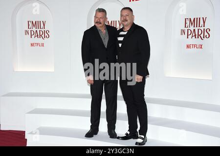 Roma, Latium. September 2024. Andrew Fleming während der Emily in Paris 4. Staffel Roter Teppich. Rom (Italien), 10. September 2024 AllShotLive-Guthaben: SIPA USA/Alamy Live News Stockfoto