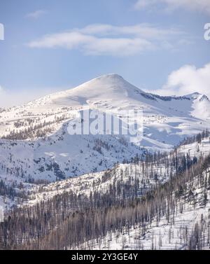 Pyramid Peak nahe Lake Tahoe California Stockfoto