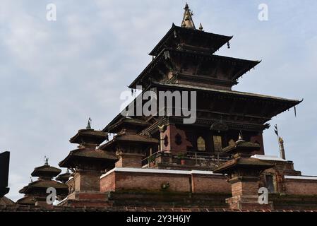 Der Hanuman Dhoka Durbar Square im Herzen von Kathmandu, Nepal, ist ein fesselndes Zeugnis der reichen Geschichte und Kultur des Kathmandu Stockfoto