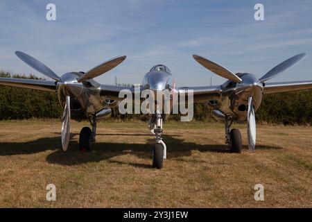 Das Air Legend Festival am Flughafen Villaroche, jedes zweite Wochenende im September. Es ist eine der größten Versammlungen dieser Art in Europa Stockfoto