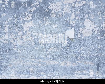 Alter grunge blauer Hintergrund von gemalter Stuckputztextur Stockfoto