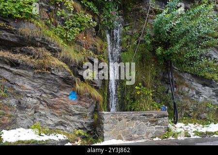 Wintereinbruch in BAD GASTEIN, Salzburg, Österreich, 13.09.2024 Stockfoto