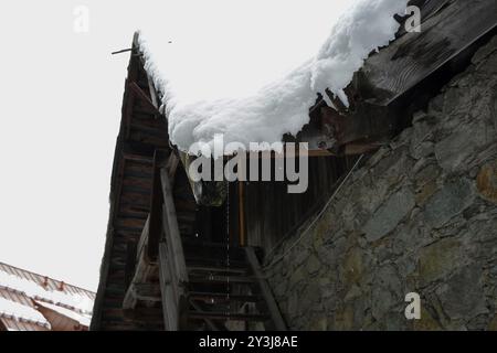 Wintereinbruch in BAD GASTEIN, Salzburg, Österreich, 13.09.2024 Stockfoto