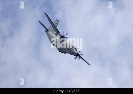 Leonardo C-27J Spartan Military Transport Aircraft RS-50 der italienischen Luftwaffe Reparto Sperimentale di Volo zeigt auf der RIAT Stockfoto