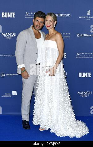 Wolke Hegenbarth und Oliver Vaid bei der Verleihung vom Deutschen Schauspielpreis am 13.09.2024 in Berlin Stockfoto