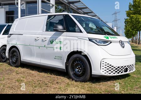 bam Volkswagen ID. Buzz Elektrobus Stockfoto