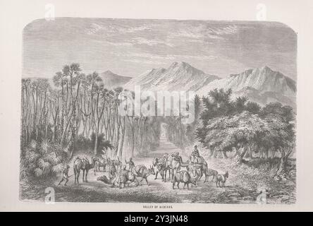 VALLEY OF AUDERAS Bild von Seite 97 von 'Wanderungen in jedem Clime; oder, Reisen, Reisen und Abenteuer auf der ganzen Welt ... Eine Fortsetzung zu „die Erde mit Stift und Bleistift abgegrenzt“ ... Mit ... Illustrationen, etc' Stockfoto