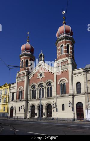 Große Synagoge Velka Synagoge jüdischer Tempel in Plzen, Böhmen, Tschechien Stockfoto