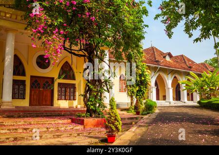 Die Indo-Museum oder Bischof Haus ist ein Museum in Fort Kochi in Cochin, Indien Stockfoto