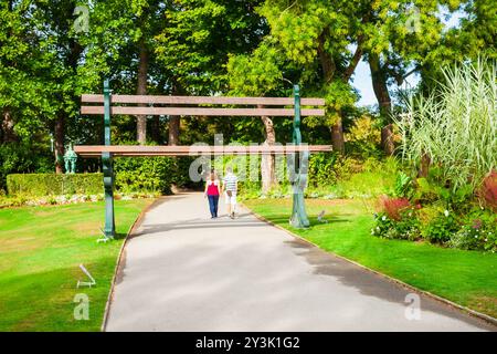 Jardin des Plantes de Nantes ist eine städtische botanische Garten in La Baule, Pays de la Loire in Frankreich Stockfoto